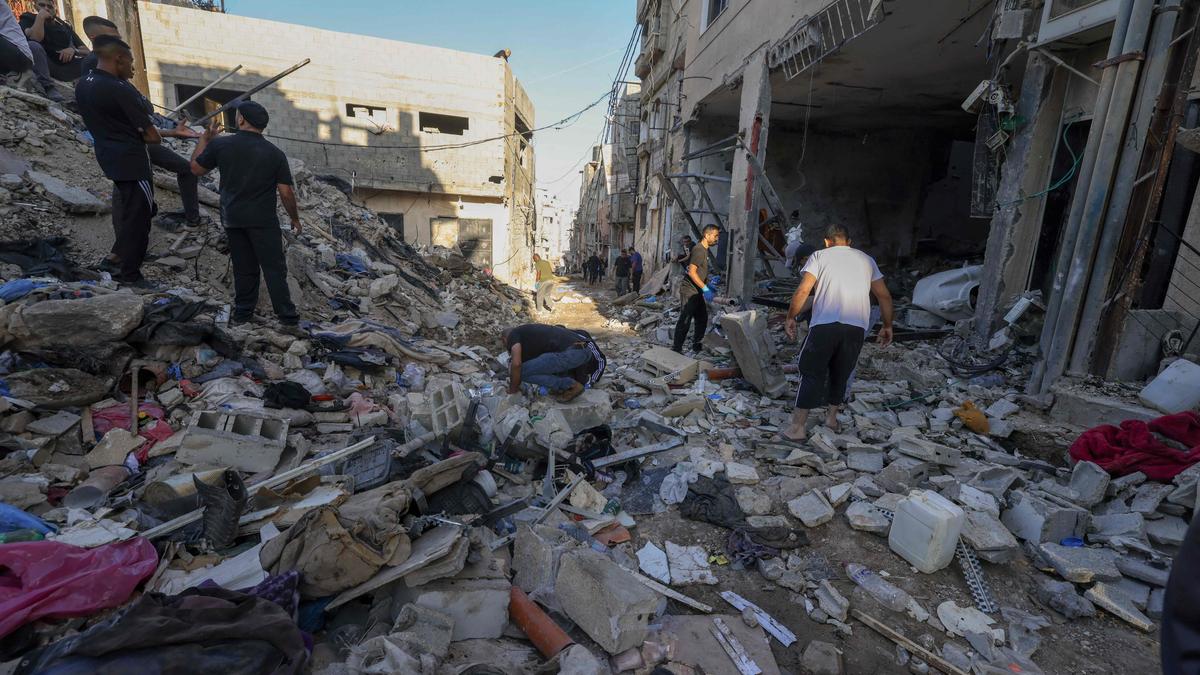 Gaza rescuers say 21 killed in Israel strike on mosque